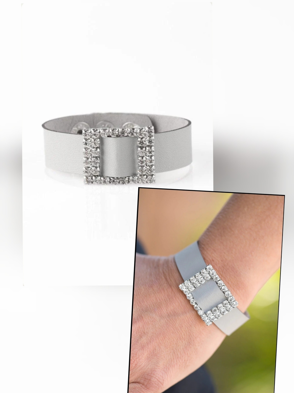DIAMOND DIVA SILVER BRACELET